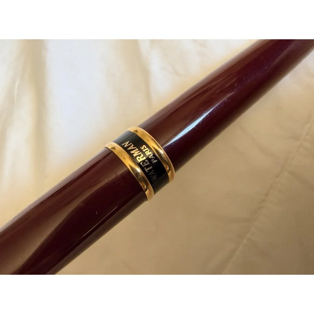 Waterman Expert I Fountain Pen Burgundy Gold Trim 1st Gen Vintage France